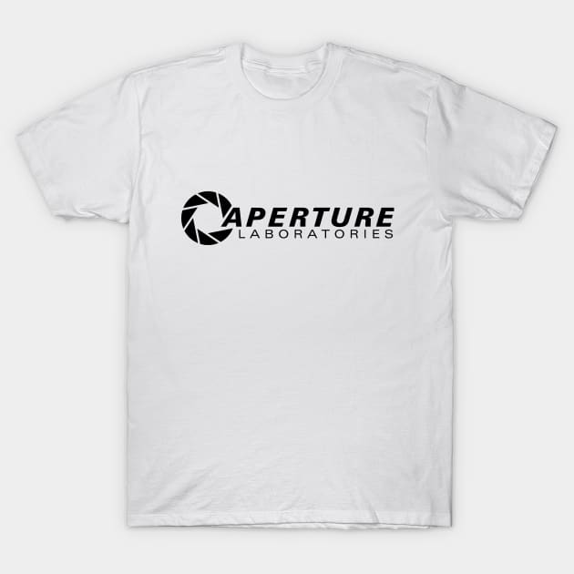 Aperture Laboratories - Black T-Shirt by An_dre 2B